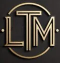 Logo minimaliste de couleur noire et dorée, représentant les lettres "LTM" entourées d'un cercle partiel.